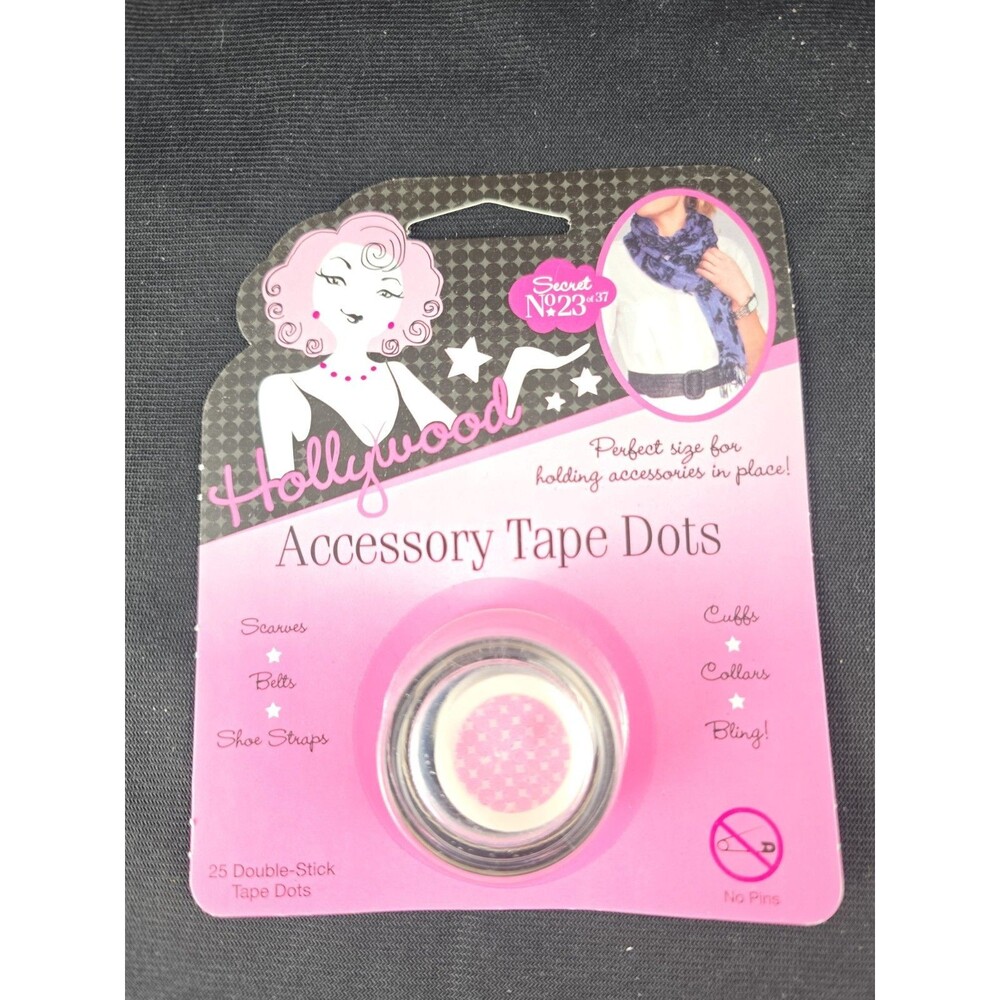 HOLLYWOOD FASHION SECRETS Accesory Tape Dots New 23 Of 37